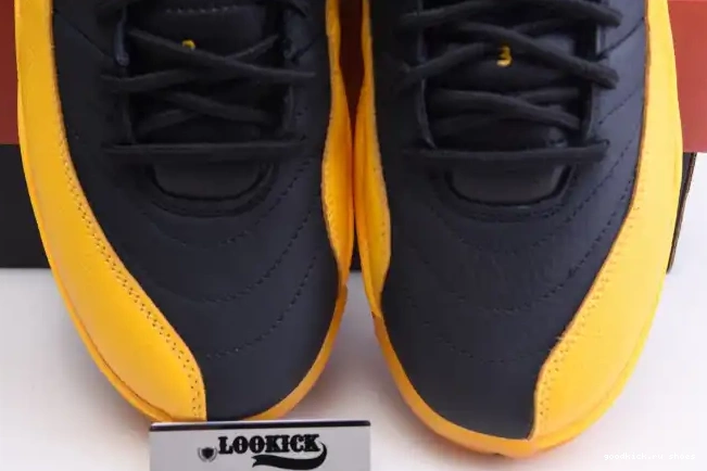 80% Off Sale Gold 12 Black Retro Air University Jordan 130690-070 0606